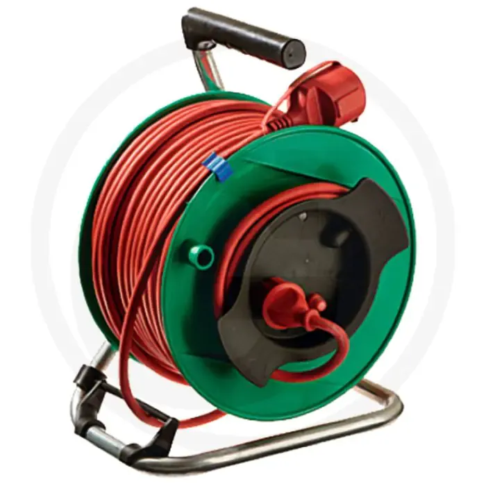 AS Schwabe Kabelhaspel - 25m, 250V/16A, IP44, H05RR-F 3 G1,5. Dagaanbieding