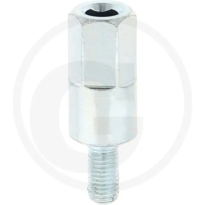 Exclusieve Aanbieding Asadapter (M6 rechtse draad Asgaten ovaal / 6,5 x 8 mm)