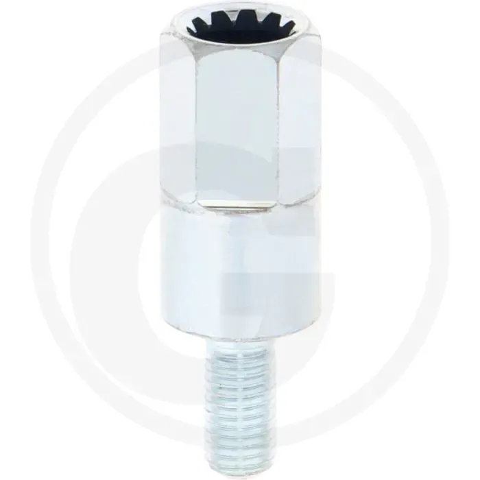 Asadapter (M6 rechtse draad Asgaten stervormig (11 tanden / (diameter 10 mm)) Speciale Aanbieding