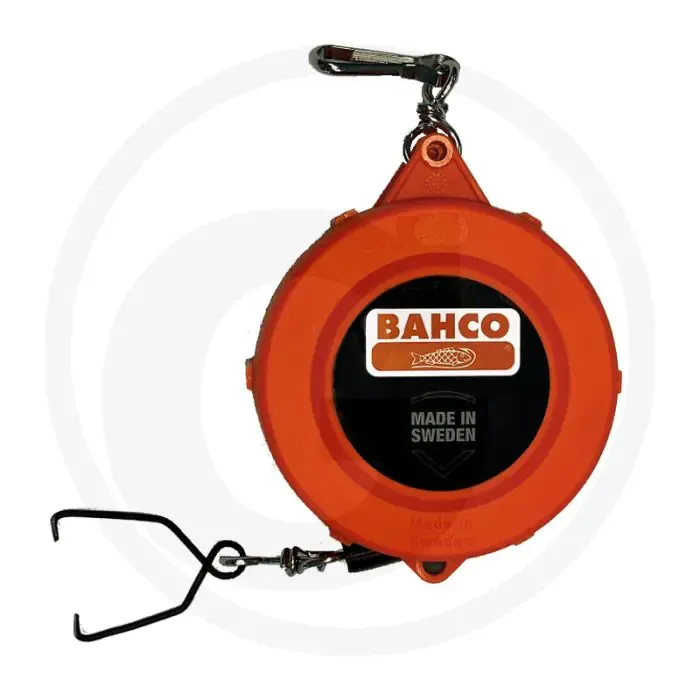 Tijdelijk Beschikbaar Bahco meetband 15m schaarhaak - stabiele kunststof behuizing, automatisch oprollend