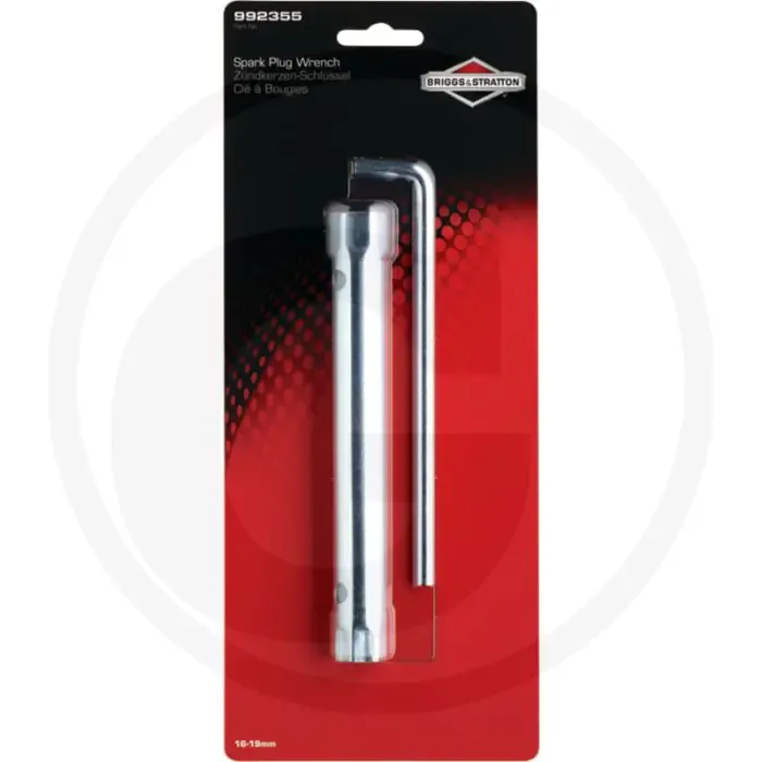 Merkproduct Briggs & Stratton bougiesleutel, 16 - 19, Lengte 190mm