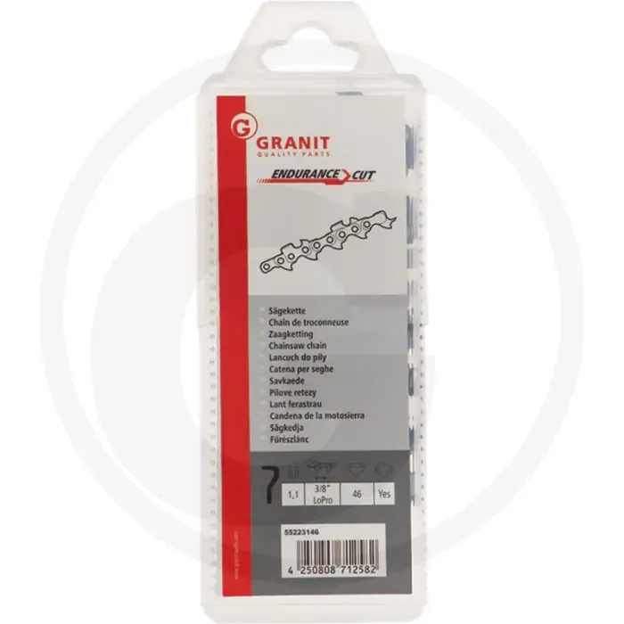 Endurance cut zaagketting ronde zaagtand - 3/8' lopro steek, 46 aandrijfschakels Koop Online