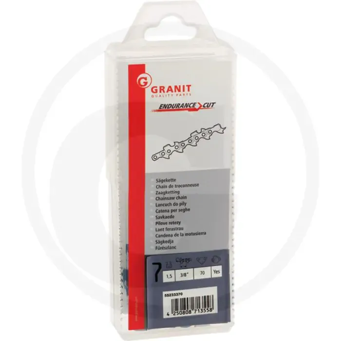 Seizoensaanbieding Endurance cut zaagketting ronde zaagtand - 3/8' steek, 70 aandrijfschakels
