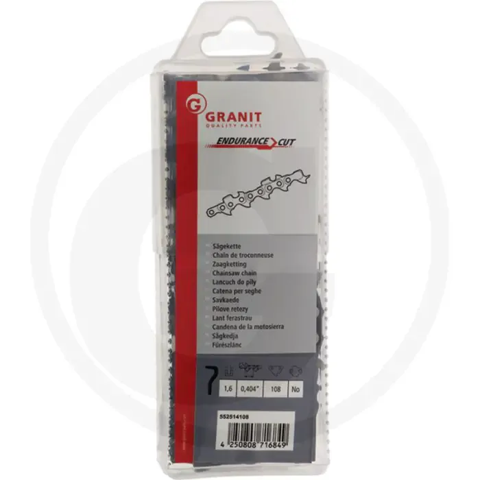 Endurance cut zaagketting ronde zaagtand - steek: .404' Express Levering