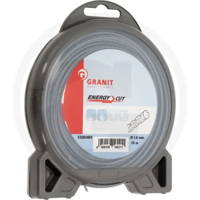 Energy Cut Trimmerdraad nylon 1,6mm 15m spiraalvormig Merkproduct