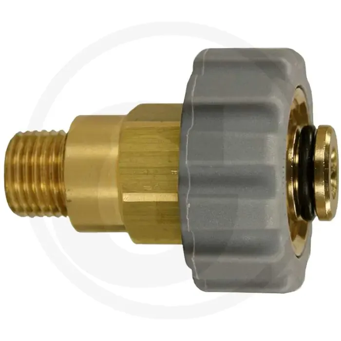 Handkoppeling M21 x 1,5 binnendraad 1/4" AG - 44mm Beperkt Aanbod