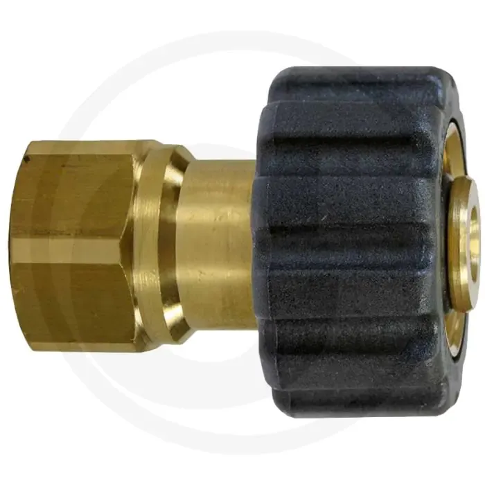 Laatste Kans Handkoppeling voor Kärcher schuimkanon, M22 x 1,5 & 3/8", 400 bar