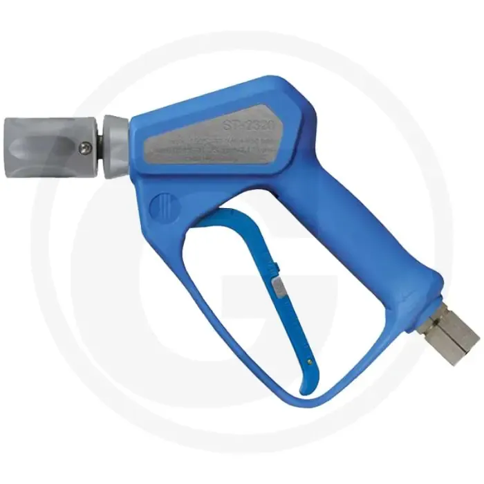 Must-Have Hogedrukspuitpistool 150 bar, 80 l/min, 150°C, 1/2” IG, RVS klepzuiger
