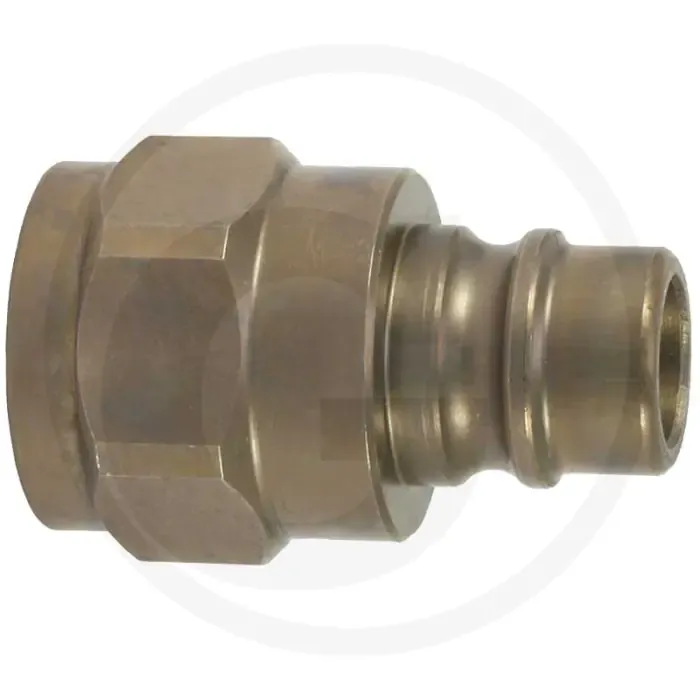 Hogedruksteeknippel 1/2" IG, 350 bar, RVS, 43,7 mm Speciale Aanbieding