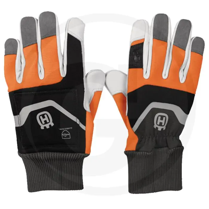 Husqvarna schnittschutzhandschuh functional schnittschutzklasse 0 - ziegenleder, touchscreen-funktion, en iso 11393-4:2019 klasse 0 Gereduceerde Prijs