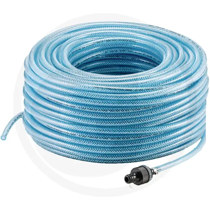Superprijs Kärcher Slang 50m Transparant PVC - Voor telescoopsteel - Max 60°C