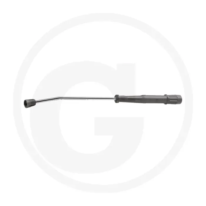 Kärcher Stalen buis 1050mm 15° gebogen EASY!Lock 300bar 155°C RVS Zwart Weekendaanbieding