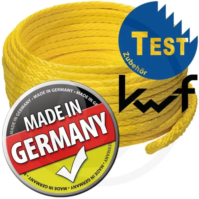 Novoleen liertouw per meter - koord-Ø 16mm, oranje, max. 500m, 23,1t Premium