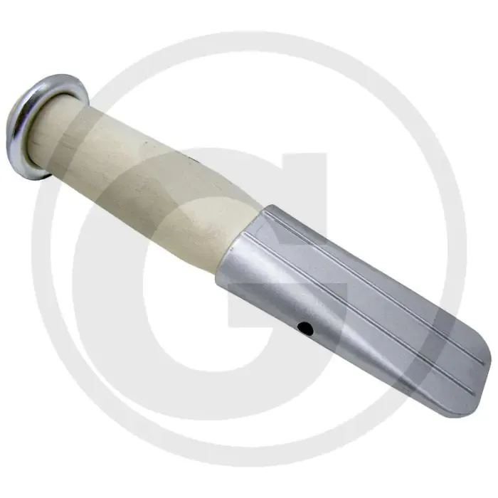Premium Ochsenkopf aluminium holle wig compleet - met houten inzet en geleidingsprofielen