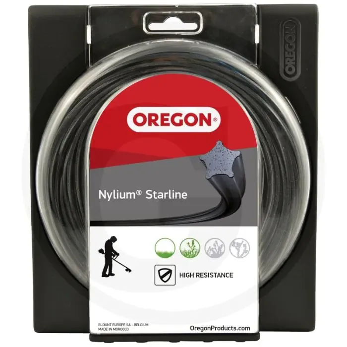 Express Levering OREGON Nylon maaidraad (NYLIUM STARLINE)