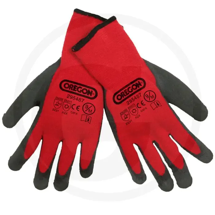 Lage Kosten Oregon oregon arbeitshandschuh winter xl rot/grau polyester/baumwolle
