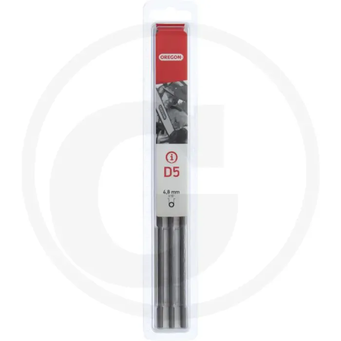 Meest Verkocht Oregon oregon kettensägenfeile (d5) in 3er-shopverpackung - rundfeile 4,8mm