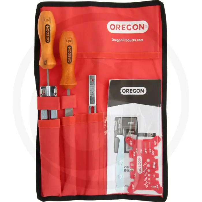 Oregon oregon slijpset met tas - passend voor 1/4" + 3/8" lopro - inclusief accessoires Beperkte Voorraad