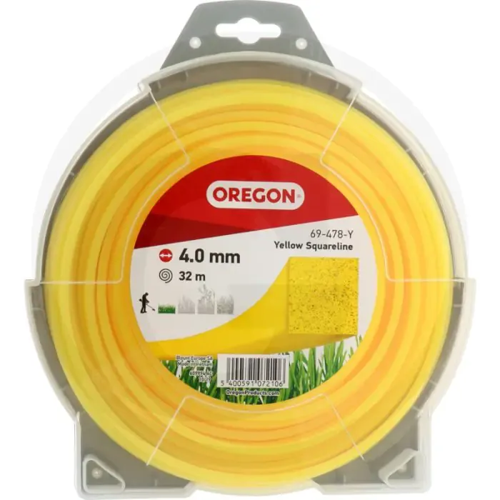 OREGON Trimmerdraad nylon (YellowLine vierkant) Gecertificeerd
