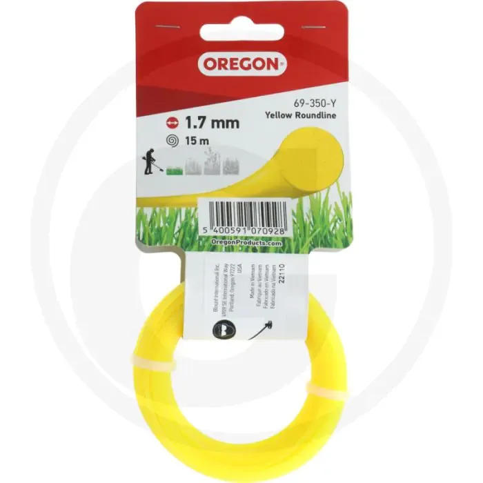 Voordeelprijs OREGON Trimmerdraad nylon (YellowLine rond)