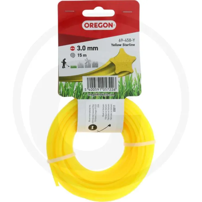 Koop Online OREGON Trimmerdraad nylon (YellowLine ster)