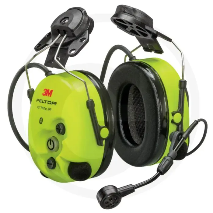 Peltor gehoorbeschermer headset protac xpi, bluetooth™, mt15h7p3ews6 - helmmontage, 31db isolatiewaarde Flitsaanbieding