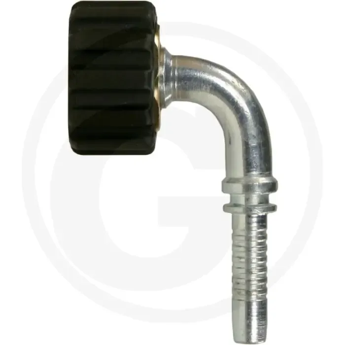 Perspilaar DKO NW 10-90° inclusief moer - Staal, M22 x 1,5. Lage Kosten