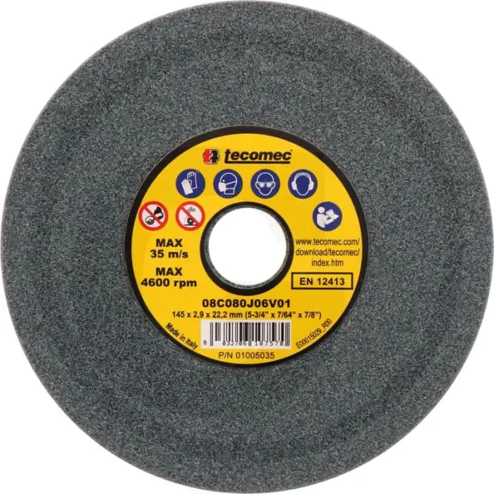 Tecomec slijpschijf voor kettingslijper - passend voor steek: 1/4", 3/8" lopro, .325" hardmetaal Aanbieding