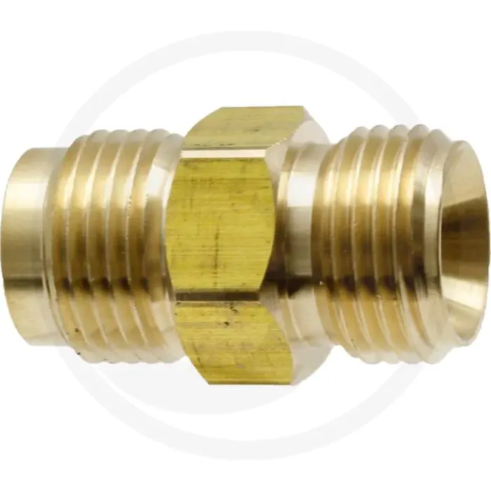 Tegennippel Messing 1/2", 300 bar, 40mm, O-ring - Dibo Speciale Aanbieding
