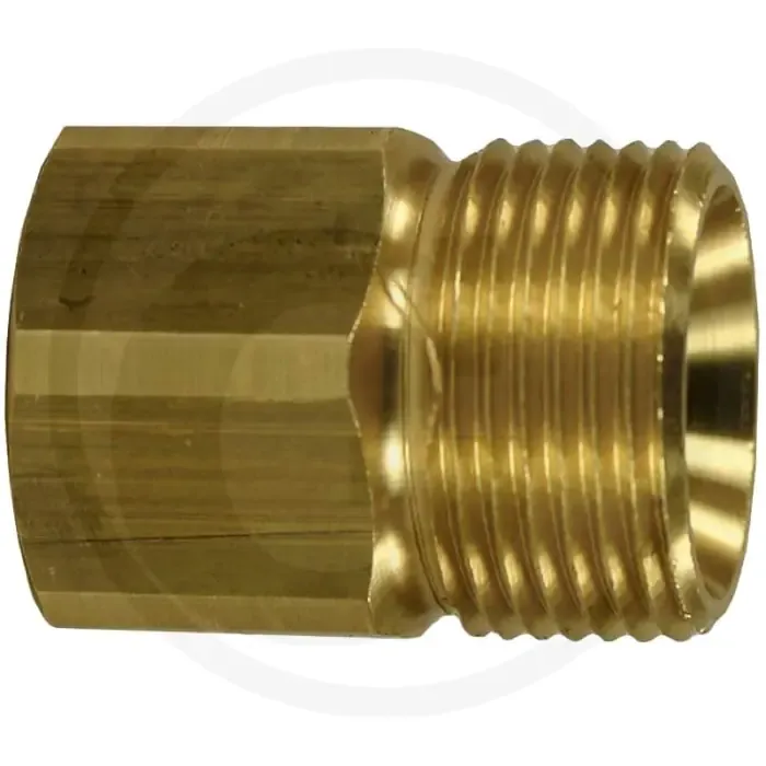 Tegennippel Messing M22 x 1,5 - 29mm - 400 bar Koopje