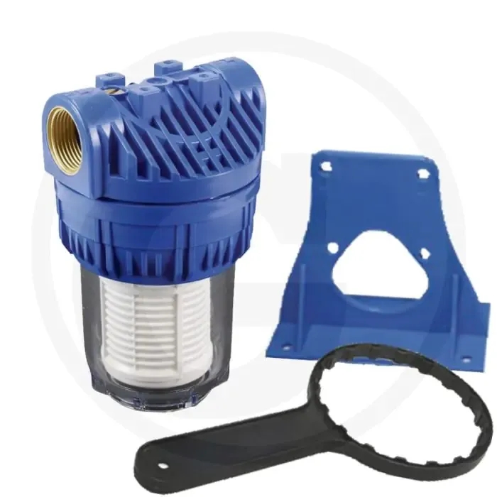 Transparante waterfilterpatronen - 5" uitvoering, 60 micron filterelement Actieprijs