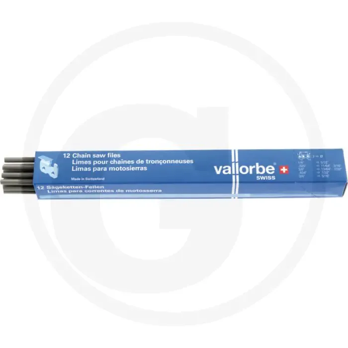 Vallorbe kettingzaagvijl in masterverpakking vpe 12 - Ø 4,8 mm Express Levering