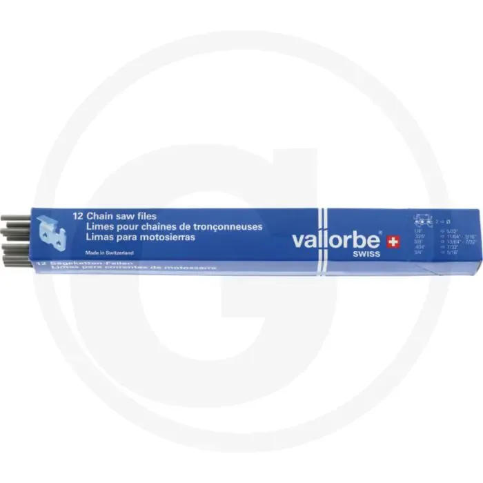 Favoriet Vallorbe kettingzaagvijl in masterverpakking vpe 12 - vijl-Ø 3,6mm