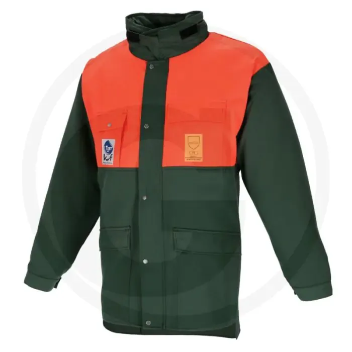 Veiligheidsjas classic snij- en zaagbescherming klasse 1 - maat: s Direct Beschikbaar