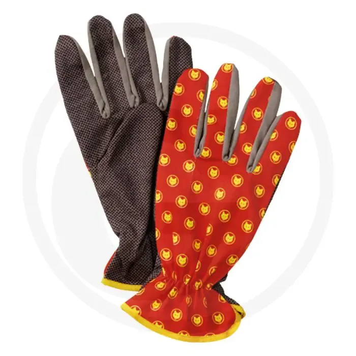 Wolf garten handschoenen "balkon" "balkon" - maat 7 (s), grijs - rood, s, tuinhandschoenen Must-Have