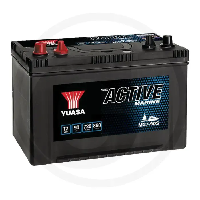 Favoriet Yuasa Accu 90Ah 720EN 12V B1 304x173x225mm - Boten, marine, waterscooters