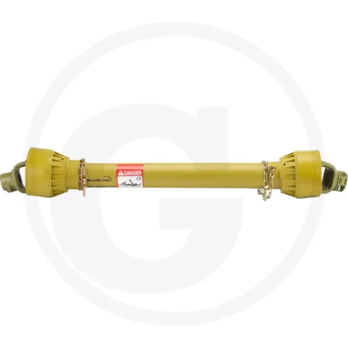 BLUELINE Aftakas, grootte: F25, lengte: 860 mm, 1 3/8" 6 splines, 90 pk, drukstift sluiting Dagaanbieding