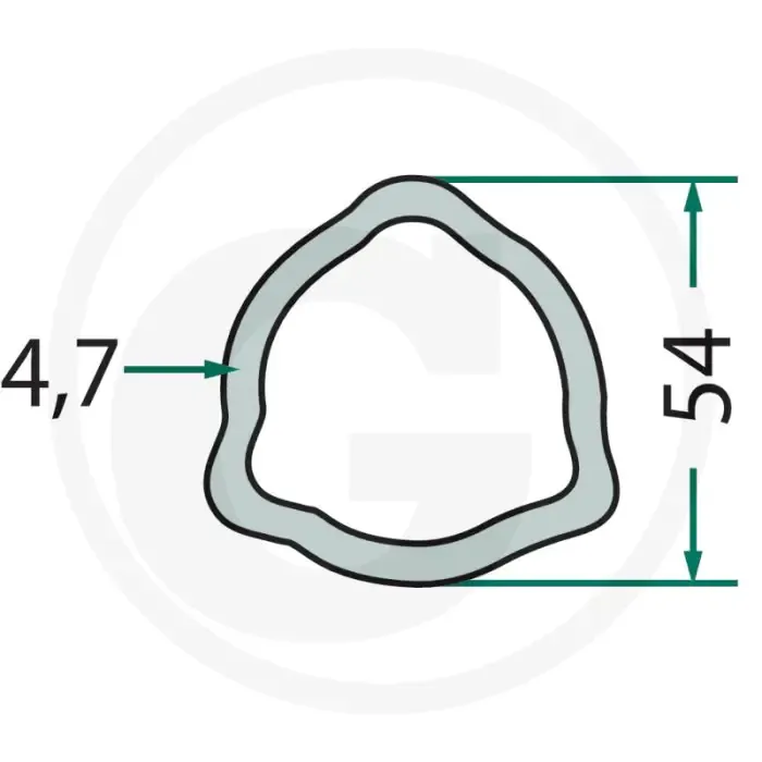 Merkproduct Weasler Profielbuis 1 meter (P9b1)