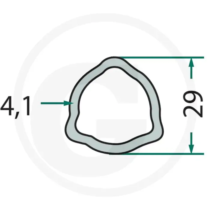 Gereduceerde Prijs Weasler Profielbuis 3 meter (P3)