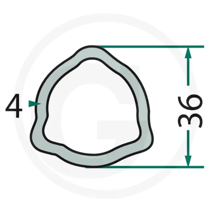 Nieuw Weasler Profielbuis 3 meter (P6)