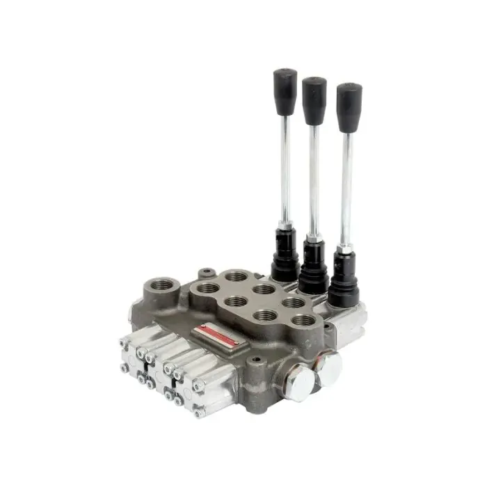 Gecertificeerd Sparex Hydraulisch stuurventiel 1/2'' BSP Poorten 3 Sect. (60 L/min Volumestroom)