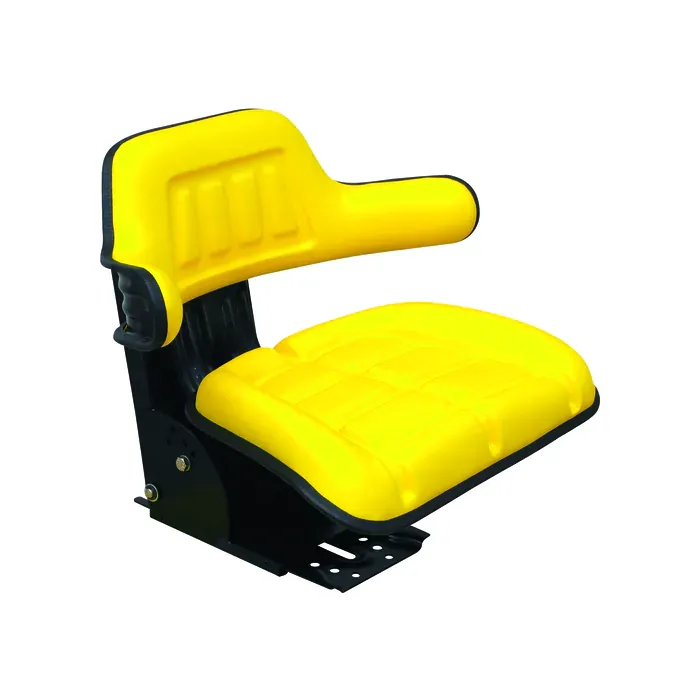 Premium Tractorstoel Mechanisch Geel