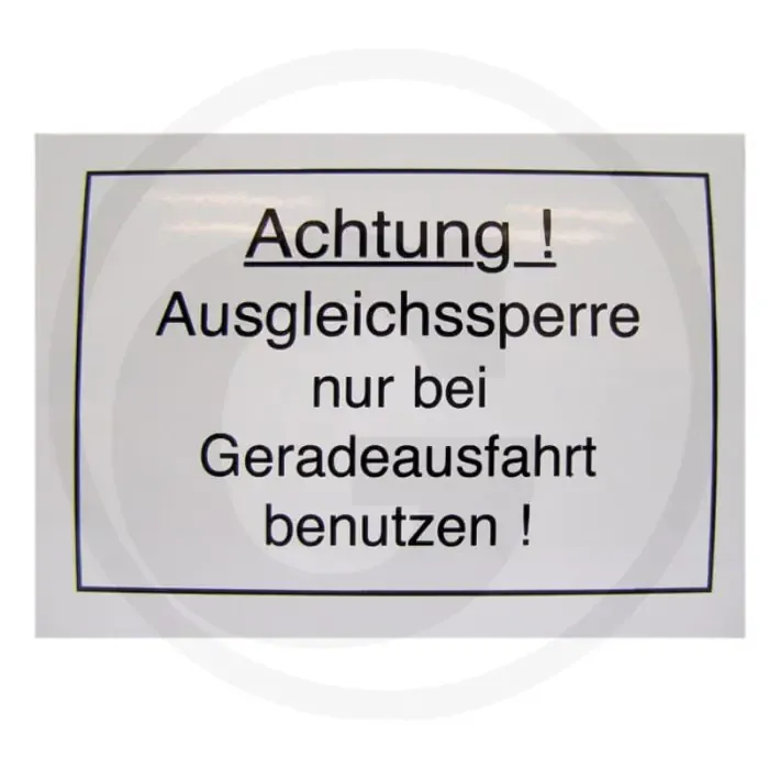 Achtung! Sperdifferentieel Rood Dagaanbieding