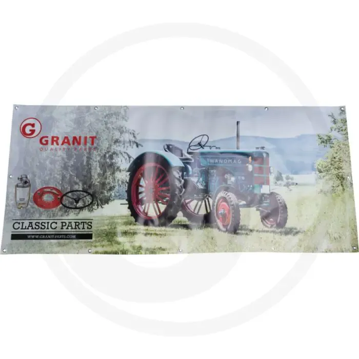Banner Hanomag (1850 x 800 mm) Goedkoop