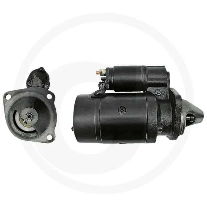 Startmotor (9 Zähne, Drehrichtung rechts, Bohrungen / Lochkreis-Ø (mm) 3 x 11,5 / 127 mm) Populair