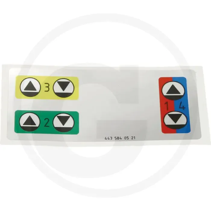 Koop Online Sticker (hydrauliekaansluitingen voor, nieuwe uitvoering)