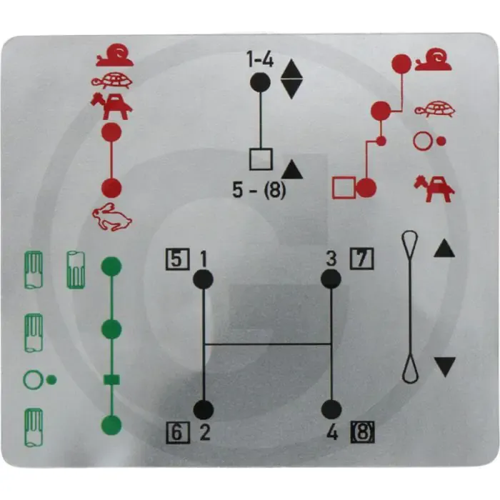 Sticker (schakelschema) Koop Online