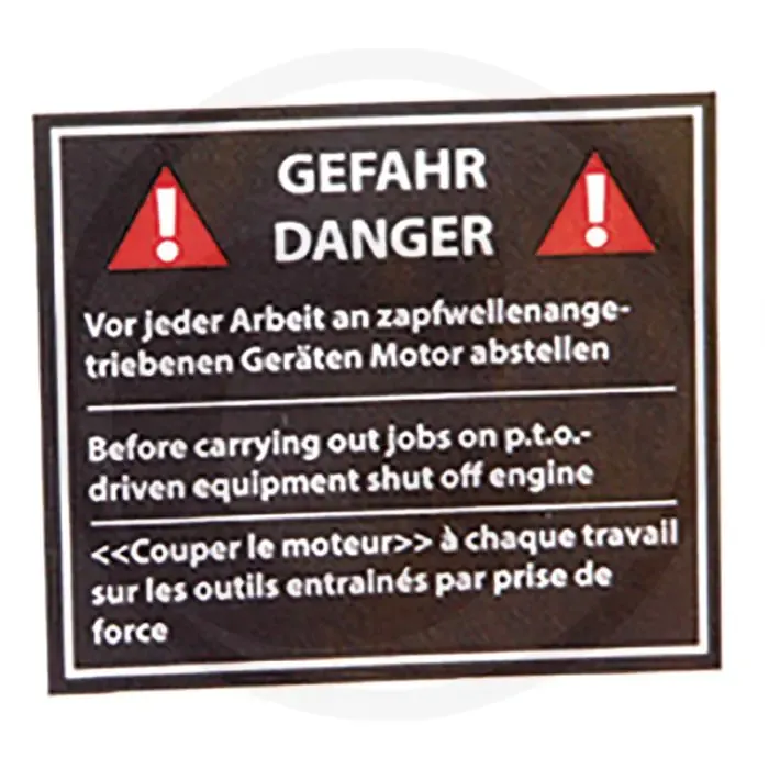 Exclusieve Aanbieding Sticker (waarschuwingsbord)
