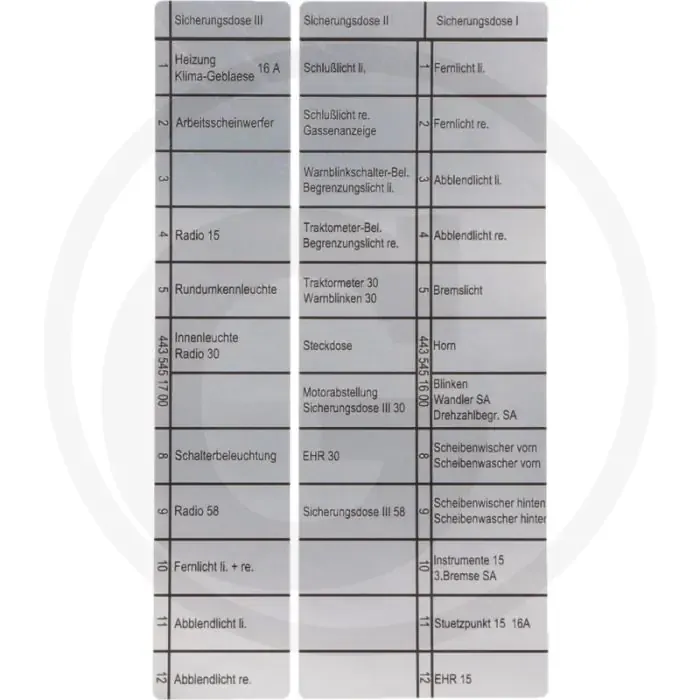 Koop Vandaag Sticker (zekeringenkast)