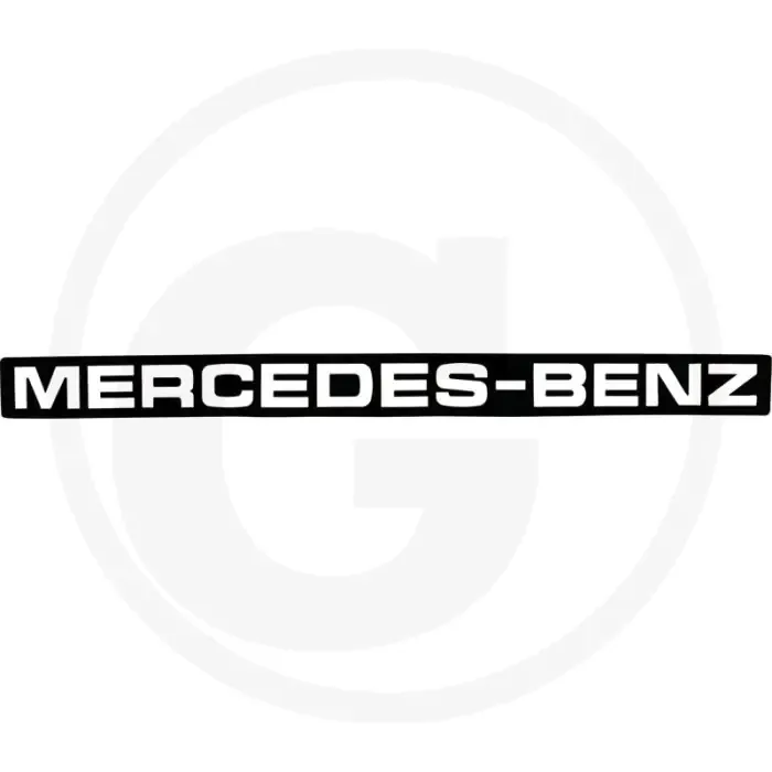 Hoge Kwaliteit Stickers (Mercedes-Benz, cabinedak achter olijfgroen 780 x 60 mm)